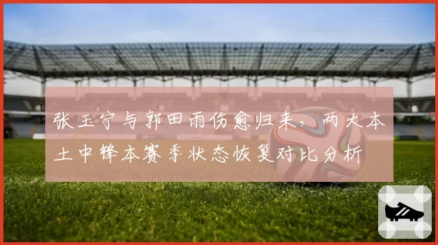 张玉宁与郭田雨伤愈归来,两大本土中锋本赛季状态恢复对比分析