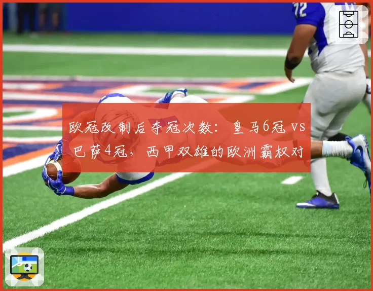 欧冠改制后夺冠次数:皇马6冠 vs 巴萨4冠,西甲双雄的欧洲霸权对比